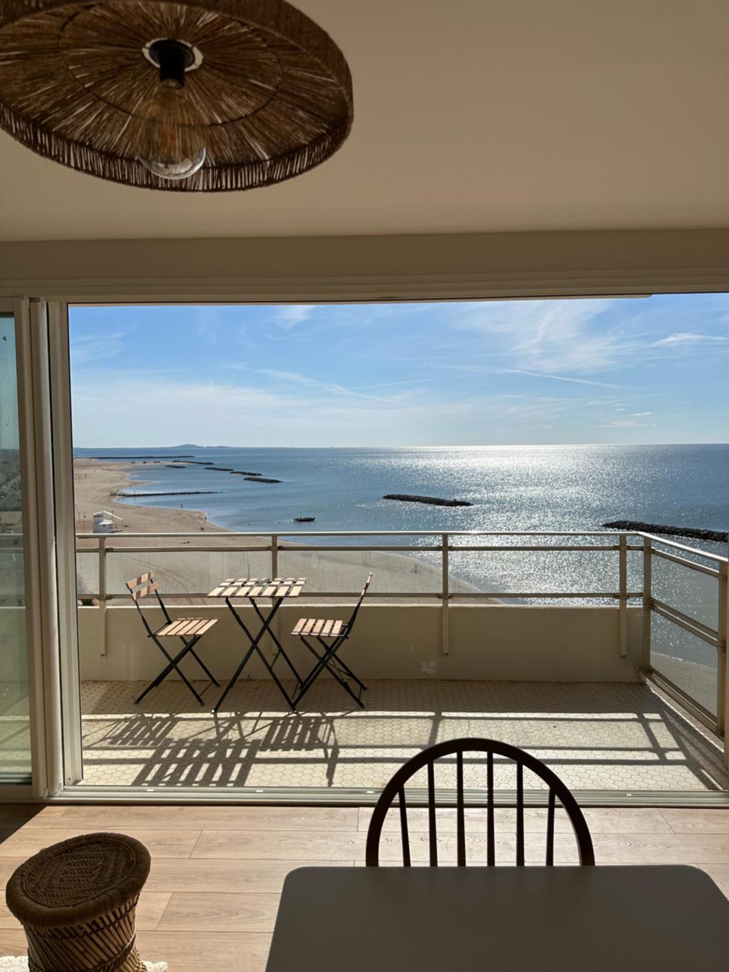 La Tour Alba Leilighet Valras-Plage Eksteriør bilde