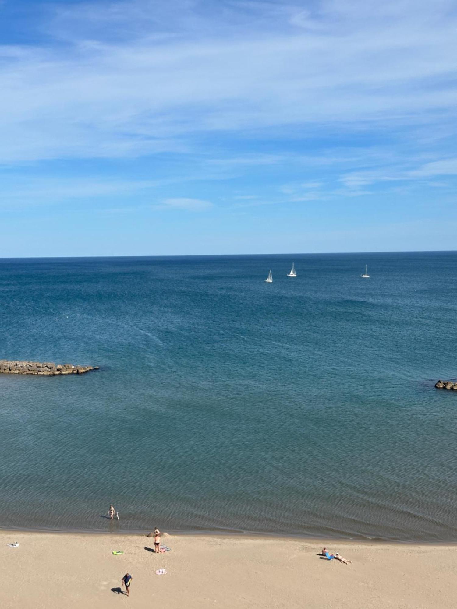 La Tour Alba Leilighet Valras-Plage Eksteriør bilde