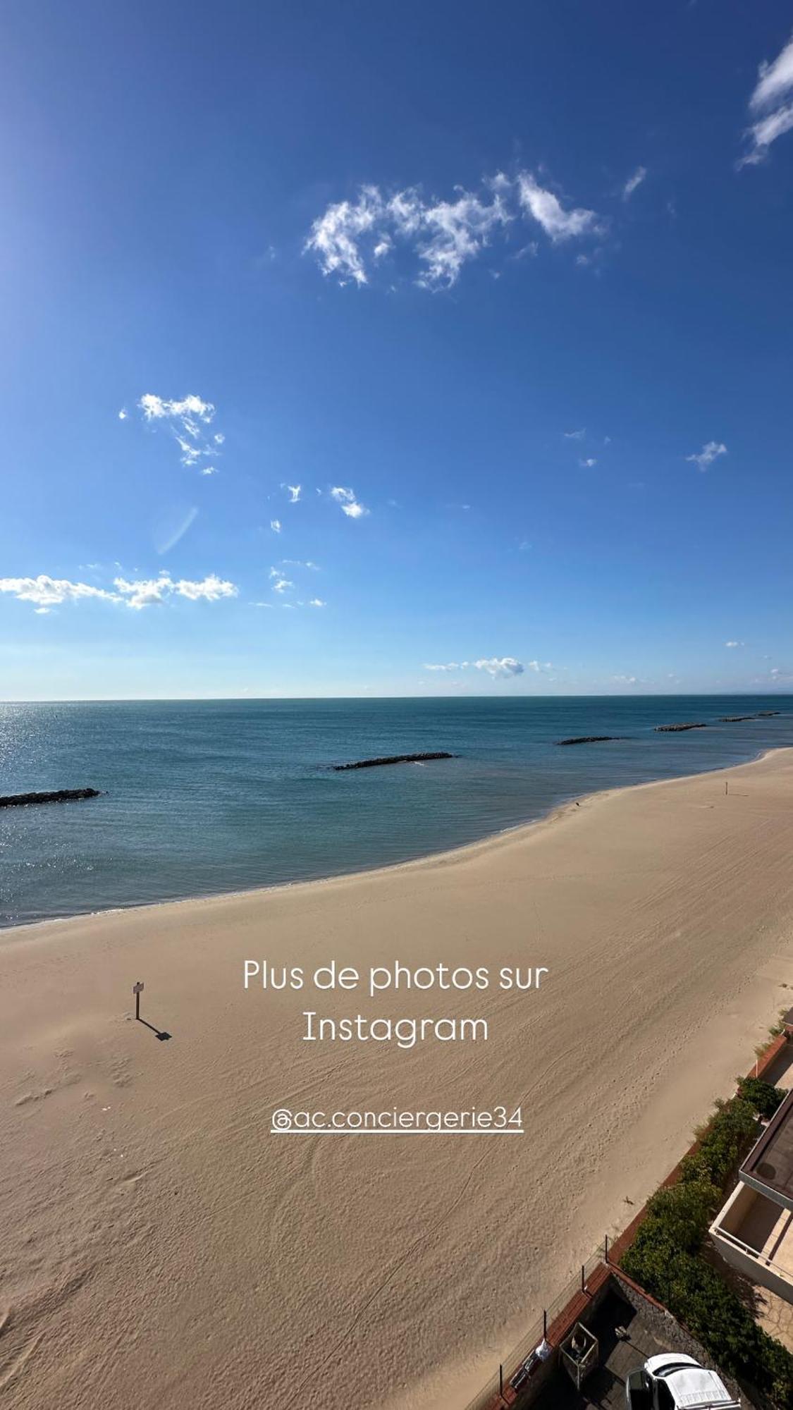 La Tour Alba Leilighet Valras-Plage Eksteriør bilde
